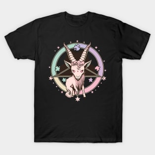 Pastel gothic cute baphomet T-Shirt